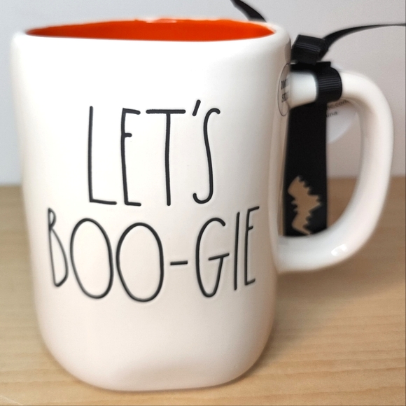 🆕️ Rae Dunn Let's Boo-gie Halloween Double Sided Mug - Picture 2 of 2
